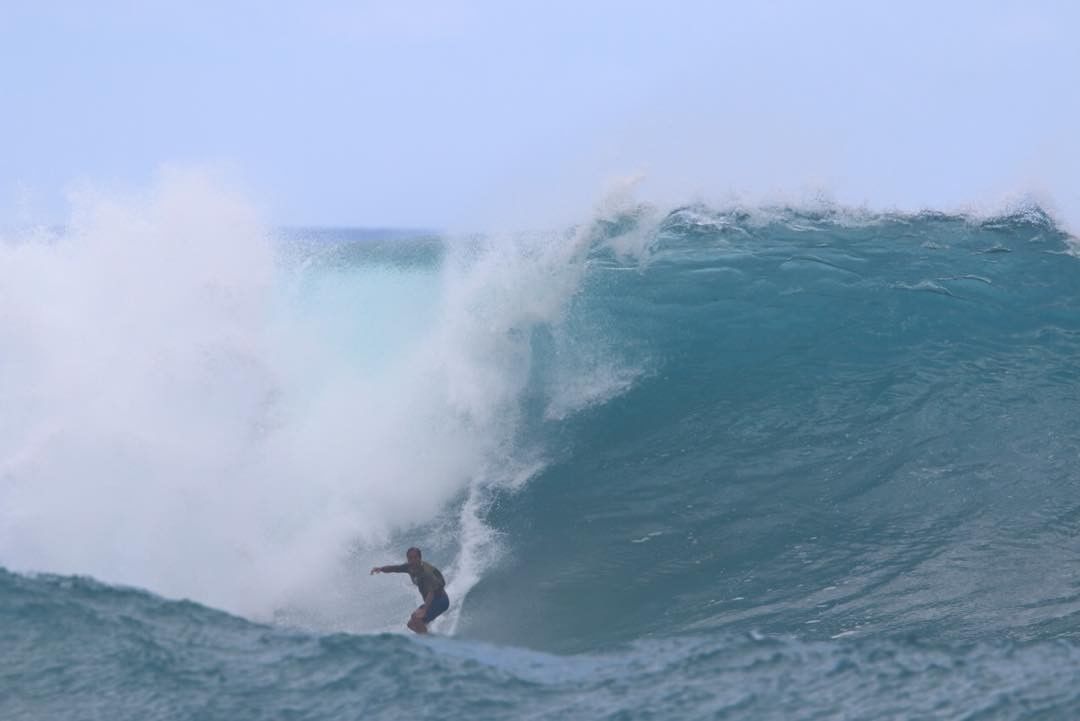 Charlie Smith Surfing Maui